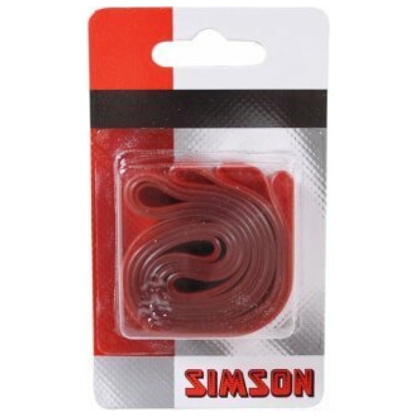 Simson Velglint Extra Sterk 20mm PVC - Rood