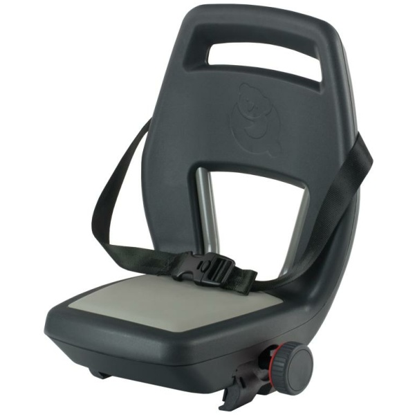 Qibbel 6+ Junior seat compleet met voetsteunen incl. voetsteunen en gordel Black