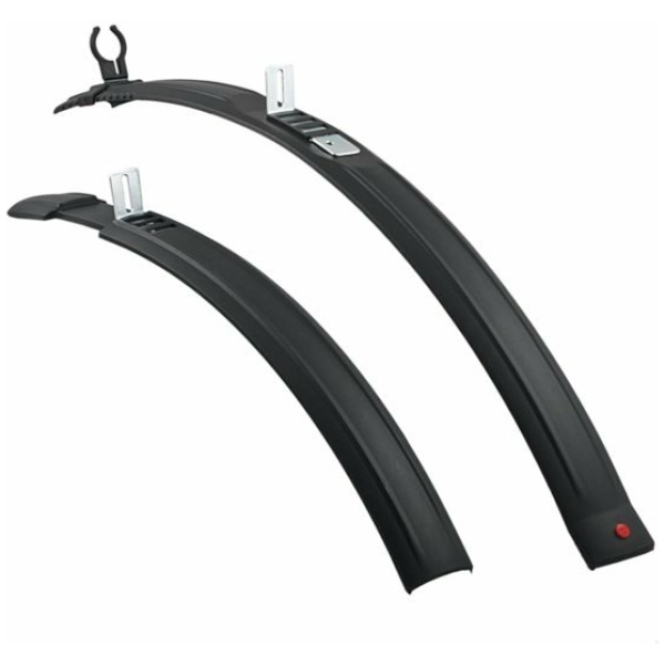 Hebie Natter Fietsspatbord set 26/27.5/29 Inch V-brake Black