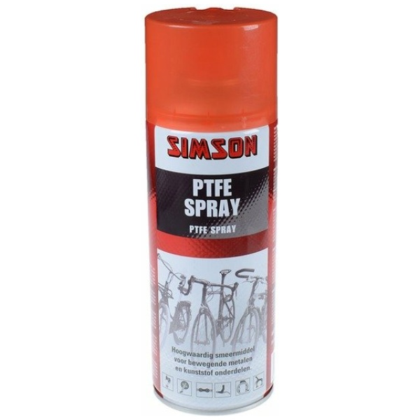 Simson PTFE spray 400ml Rood - Afbeelding 2