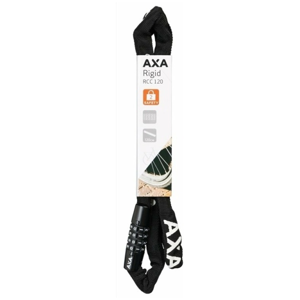 Axa Cijferslot Rigid RCC Ø3.5mm 120cm - Zwart - Afbeelding 2