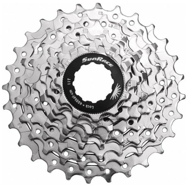 Sunrace Cassette 7-speed 11-28 Zilver - Afbeelding 2