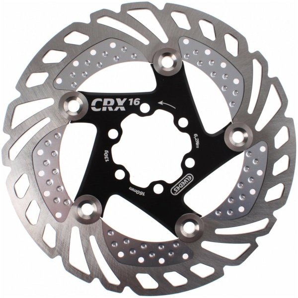 Elvedes CRX16 Remschijf Ø160mm 6-Gaats - Zilver