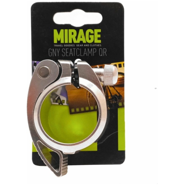 Mirage Zadelpenbuis Klem Ø38.5mm Snelspanner - Zilver