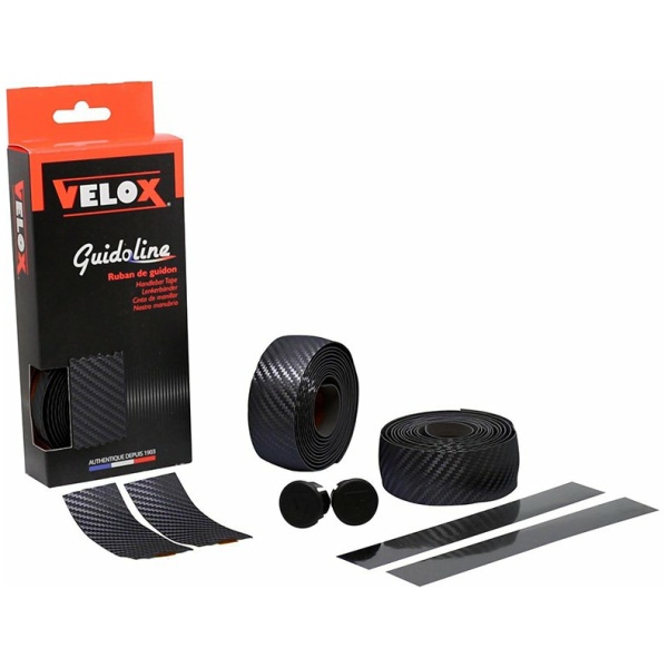 Velox Stuurlint Set - Teckno Zwart Carbon - Afbeelding 2