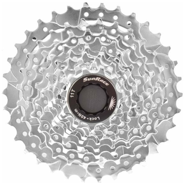 Sunrace Cassette 9V 11-34T - Zilver - Afbeelding 2