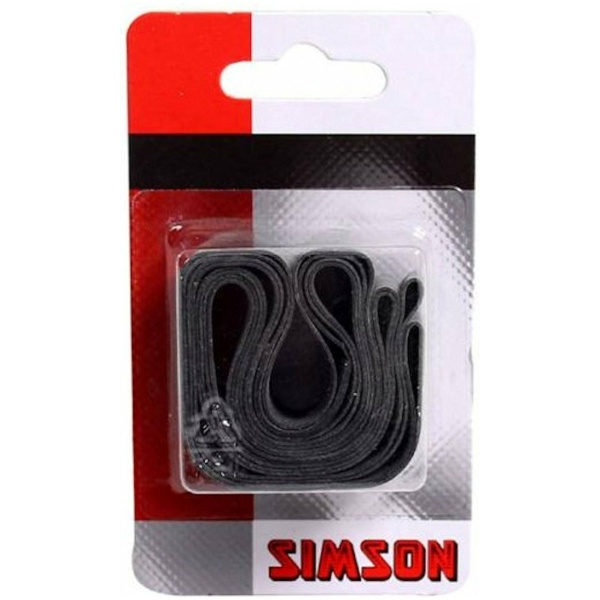 Simson 020511 Velglint rubber 26/28" 20mm Zwart