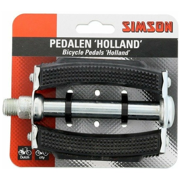 Simson Pedalen Holland universeel 021921 Zwart