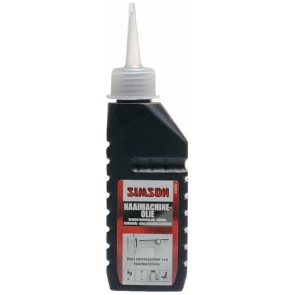 Simson naaimachine olie 100ml Zwart