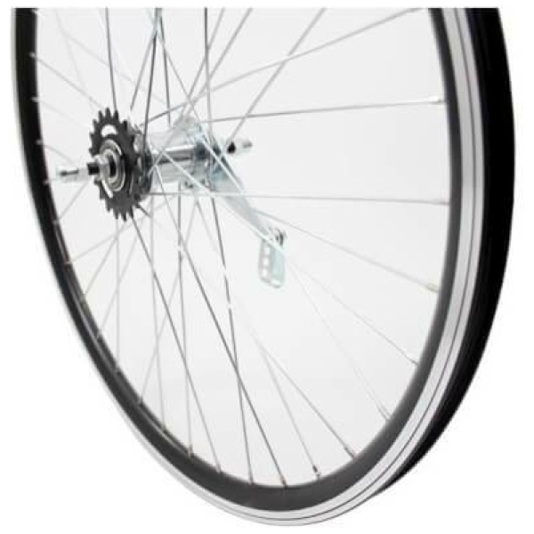 Kruitbosch ACHTERWIEL 26x 1.75 (47-559) HOOG VELG KT REMNAAF ZWART