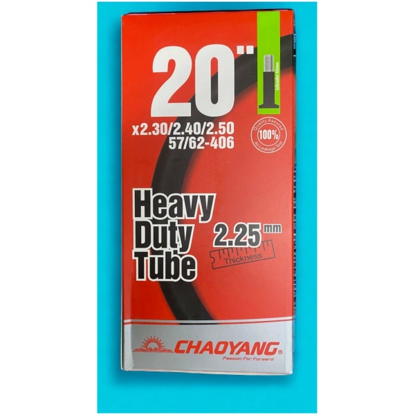 Chaoyang Heavy Duty Binnenband 20x2.3/2.5 (55/62-406) - Extra Robuust voor Bakfietsen