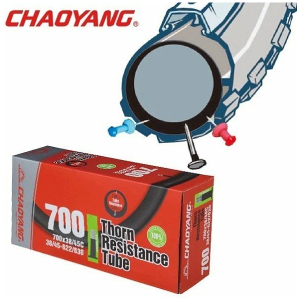 Chaoyang Anti-lek Binnenband 28 x 1 5/8 x 1 3/8, (33/37-622) Extra Bescherming tegen Lekke Banden - Afbeelding 2