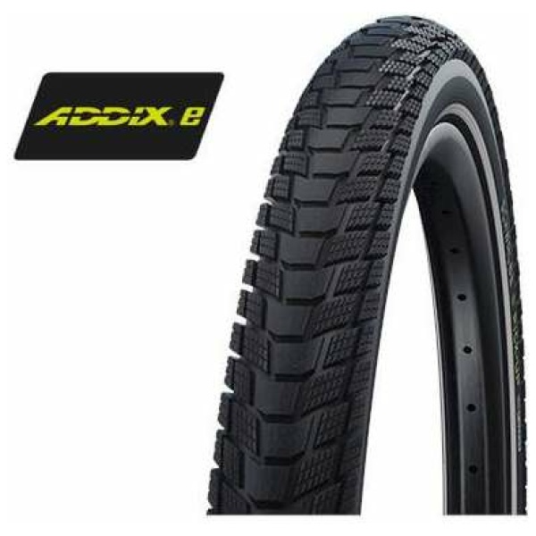 Schwalbe buitenband Pick-Up 20 x 2.15" Addix E-Compound Zwart