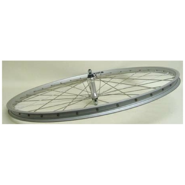 Voorwiel 28 Hybride aluminium velg Paralex zilver 37-622