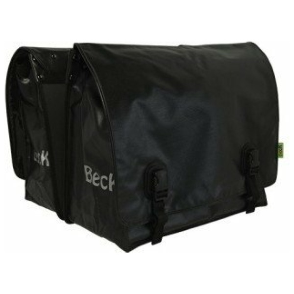 Beck Big Black Dubbele Fietstas Zwart 65L - Afbeelding 2