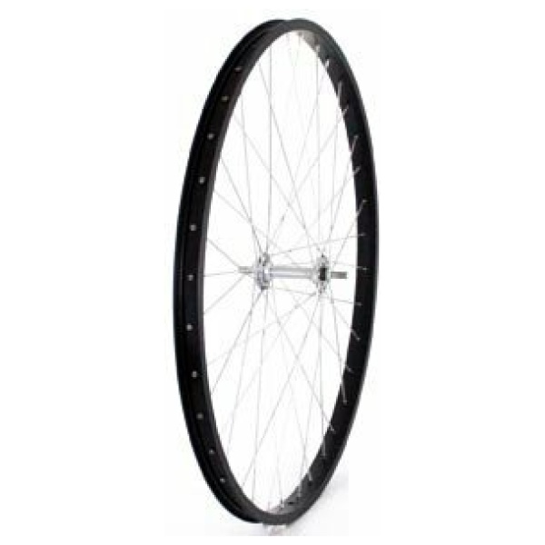 Cycletech Voorwiel 26x1 3/8 aluminium zwart 37-590