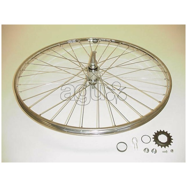 Cordo Achterwiel 28" 1 1/2 22-635 rvs velg shimano remnaaf