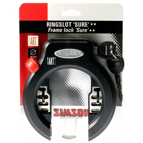 Simson 020855 Sure ringslot ART** Zwart