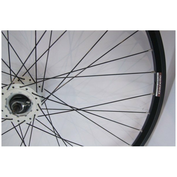 Gazelle Wiel voor 28 inch vision 001 Black naafdynamo rollerbrake 32gts