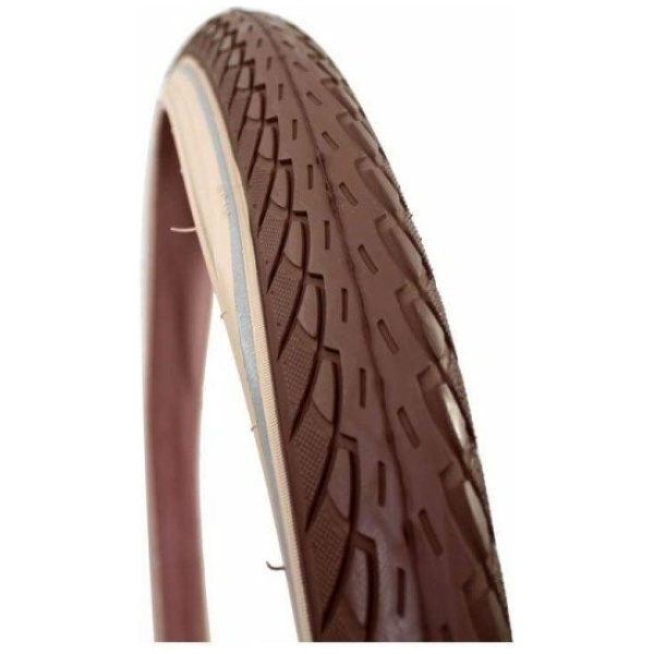 Deli Tire Tire buitenband 24 x 1.75 (47-507) bruin/creme reflection