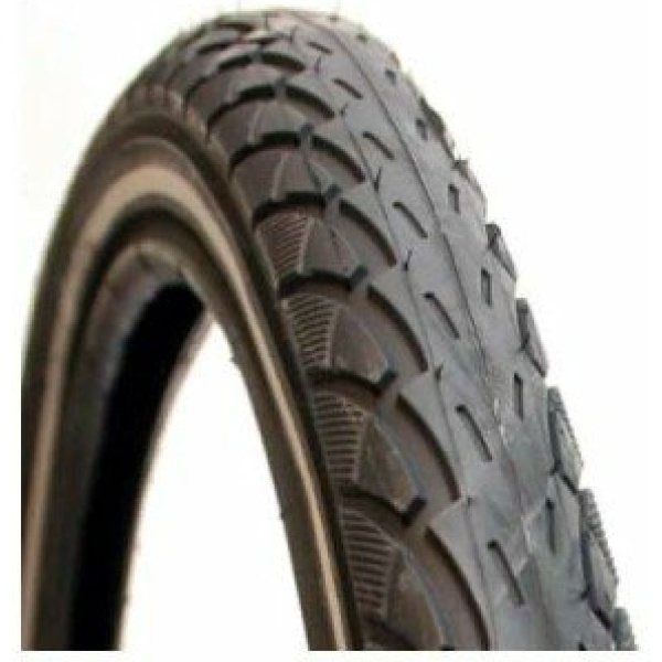 Deli Tire Deli Buitenband 24 x 1.75 (47-507) Reflectie Zwart S-206 - Afbeelding 2