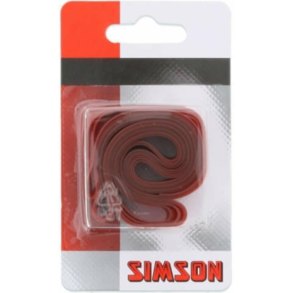 Simson Velglint Extra Sterk 16mm PVC - Rood - Afbeelding 2