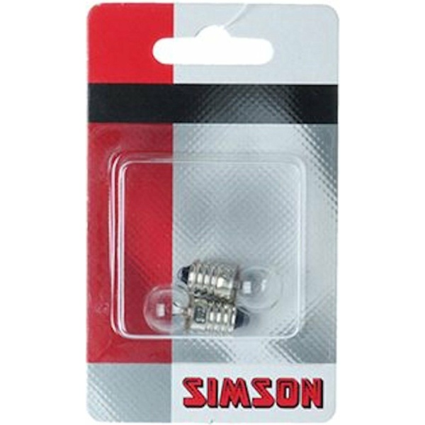 Simson Fietslampjes "voor" 2-stuks 020651 - Afbeelding 3