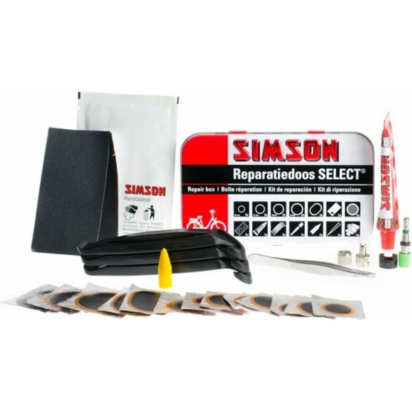 Simson reparatiedoos Select op kaart Rood|Zwart - Afbeelding 2