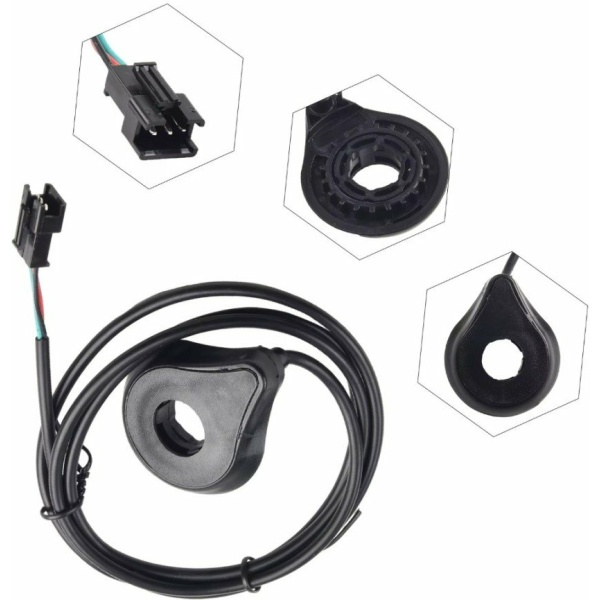 Choice E-Bike PAS Sensor (trapas sensor)12 Magneten (Zwart)