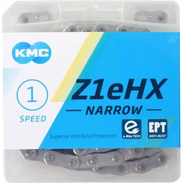 Kmc Z1eHX Narrow EPT Fietsketting - E-bike Specifiek Zilver - Afbeelding 3