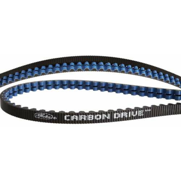 Gates CDX Carbon Drive Aandrijfriem 1298mm 118 Tands Zwart/Blauw