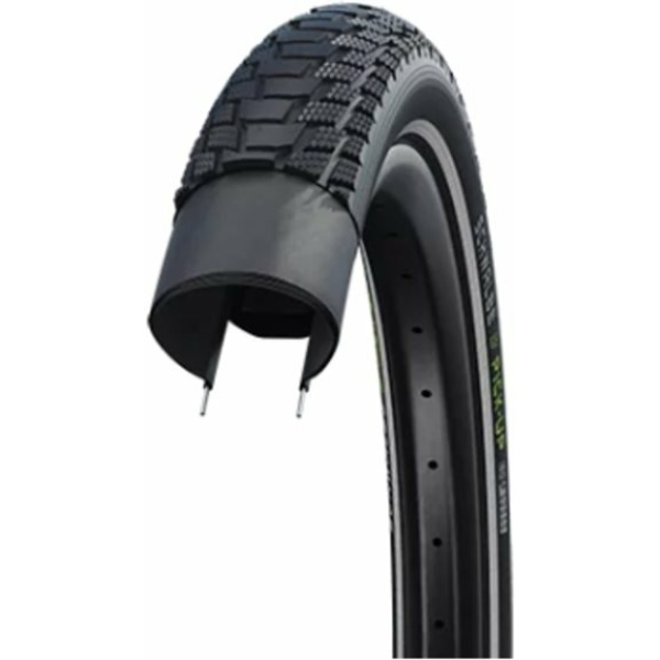 Schwalbe buitenband Pick-Up 20 x 2.15" Addix E-Compound Zwart - Afbeelding 4