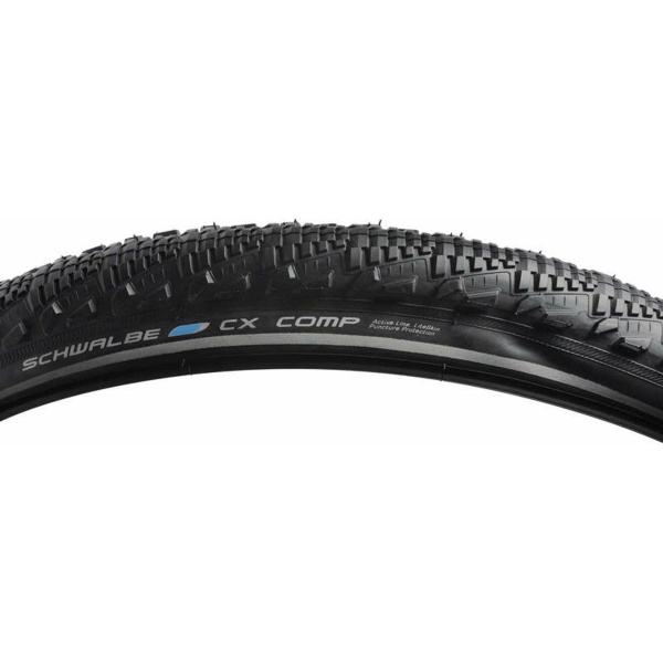 Schwalbe Buitenband 24x1.75 (407-507) CX Comp Reflectie Zwart - Afbeelding 4