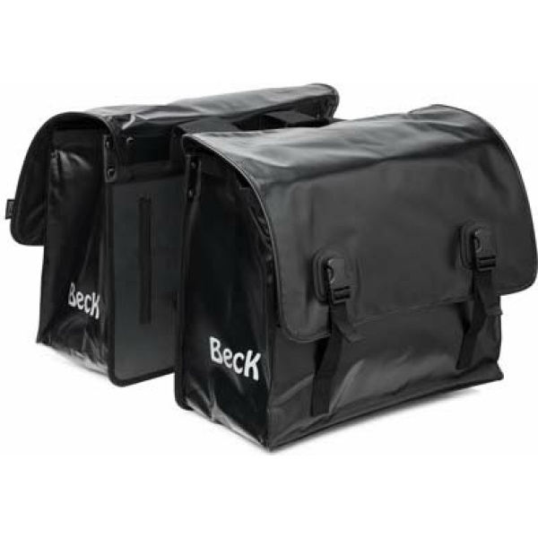 Beck Big Black Dubbele Fietstas Zwart 65L - Afbeelding 3