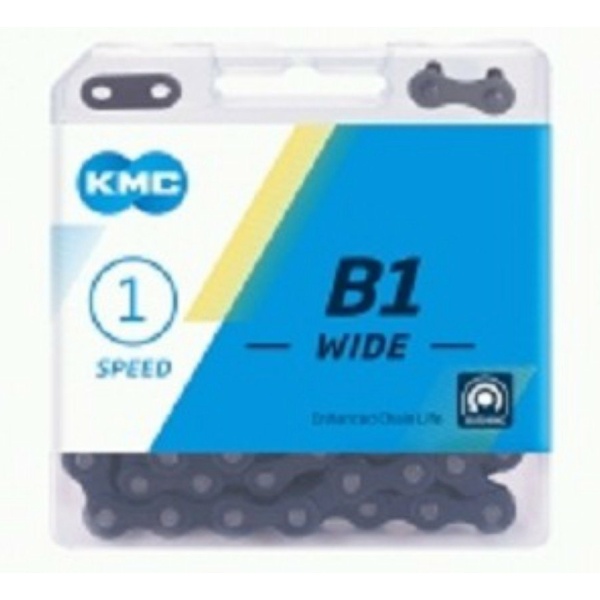 Kmc ketting 1/2-1/8 112 B1 Wide 9.22mm Zwart