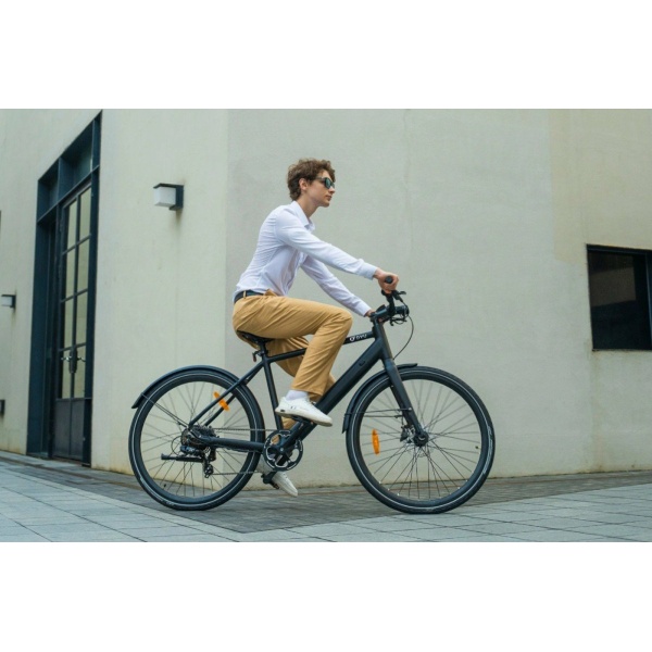 Dynamic DYUE E-Bike 250W - 700C 28 Inch - 9A Mat Zwart Heren 2025 - Afbeelding 6